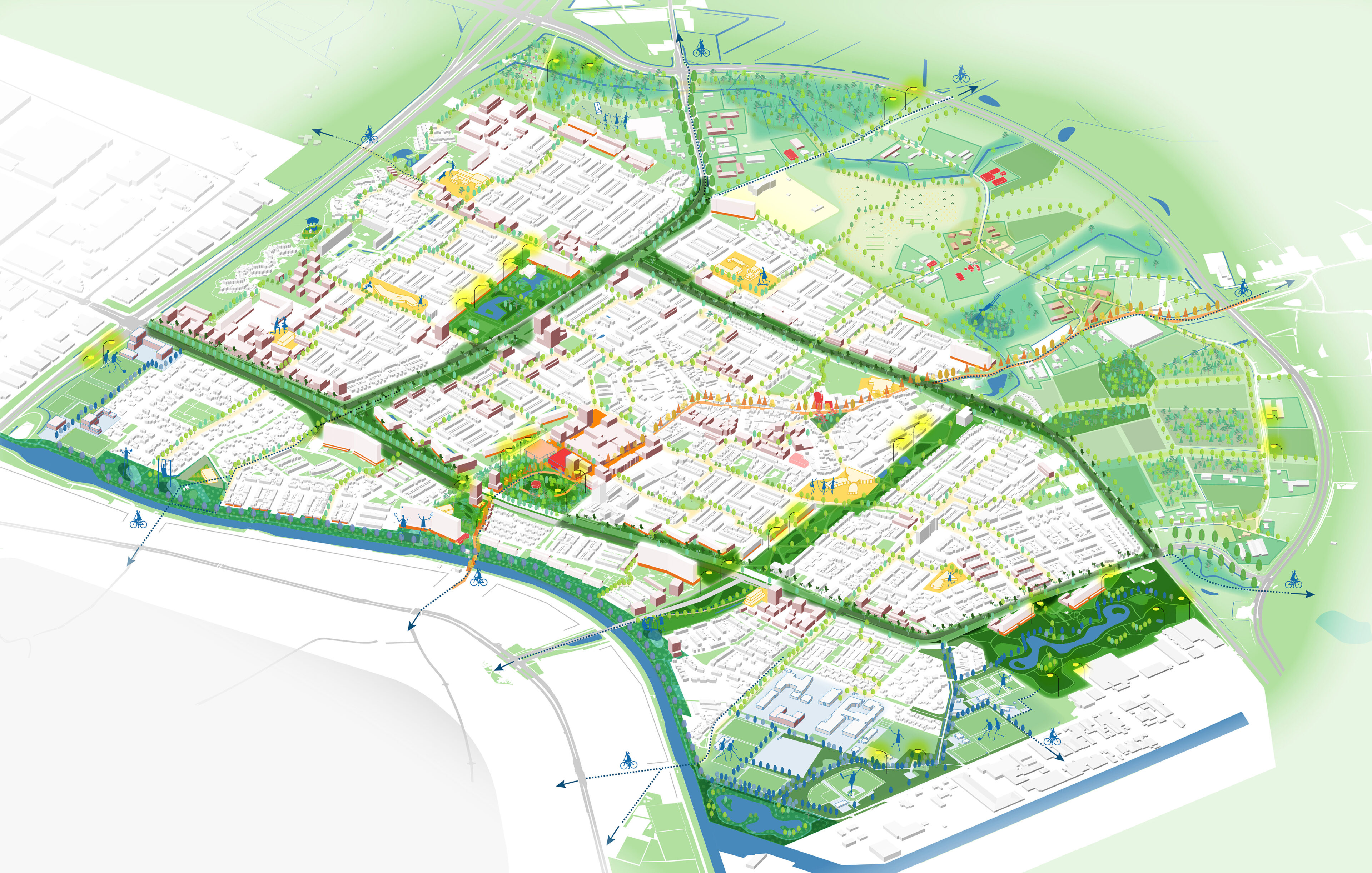 Tilburg Noord | Verdichting om de sociale samenhang te versterken