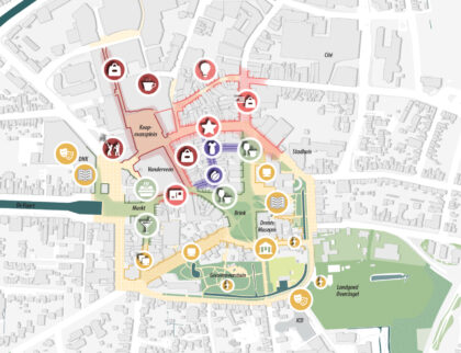 functies binnenstadsvisie Assen door Urhahn