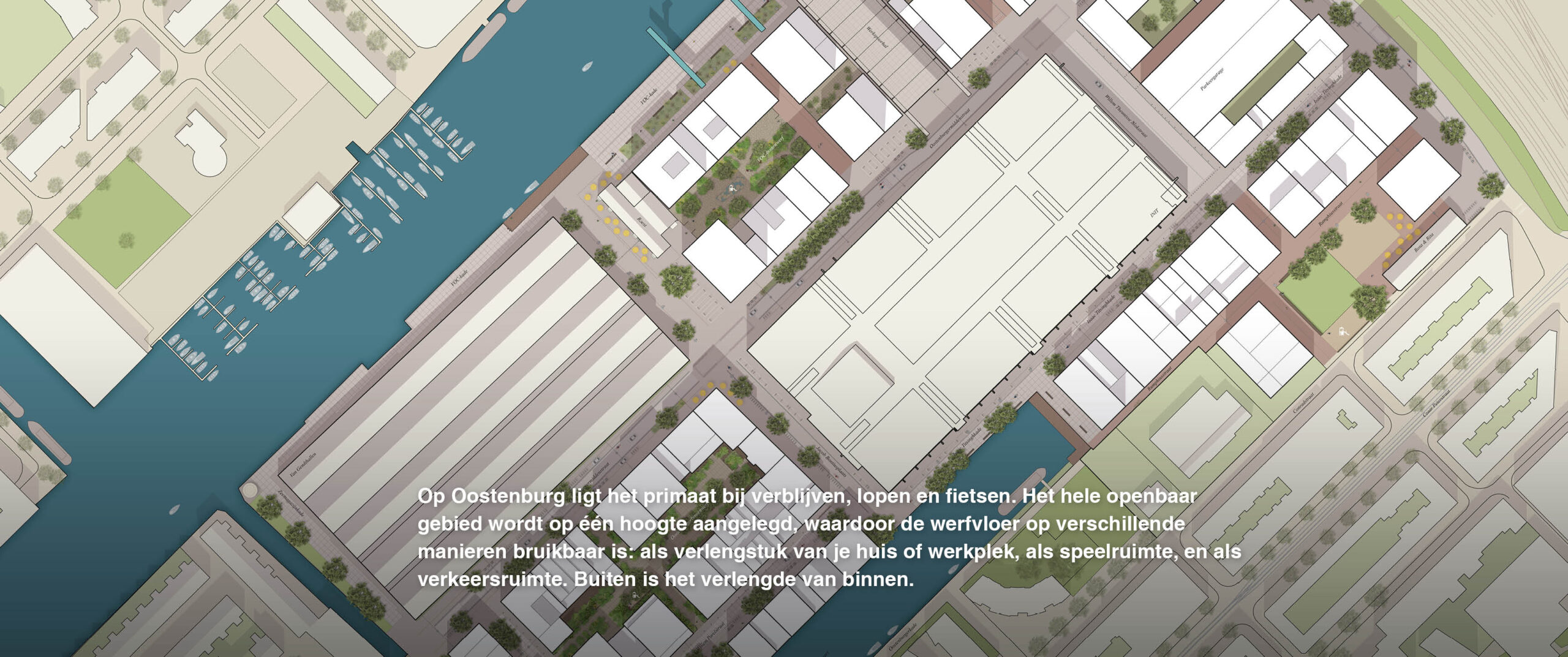 Amsterdam Oostenburg | Transformatie binnenstedelijk werkgebied naar levendige, autoluwe stadswijk 4