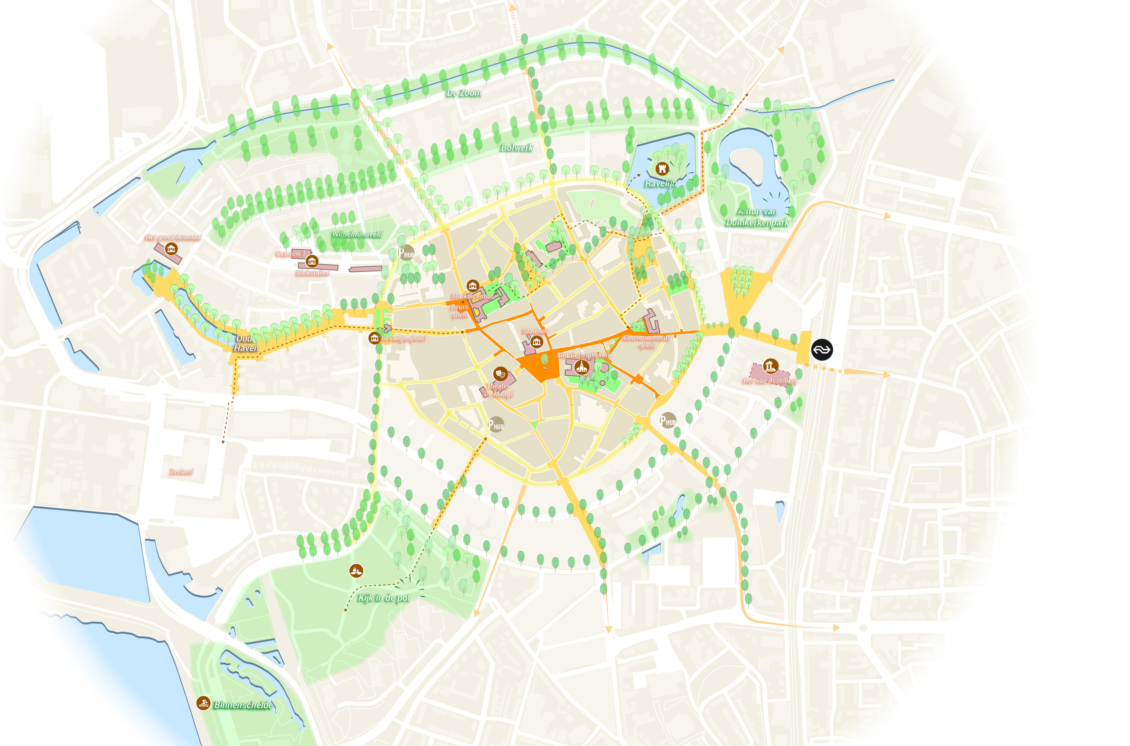 Bergen op Zoom | Toekomstbeeld Binnenstad: van place to buy naar place to be 1