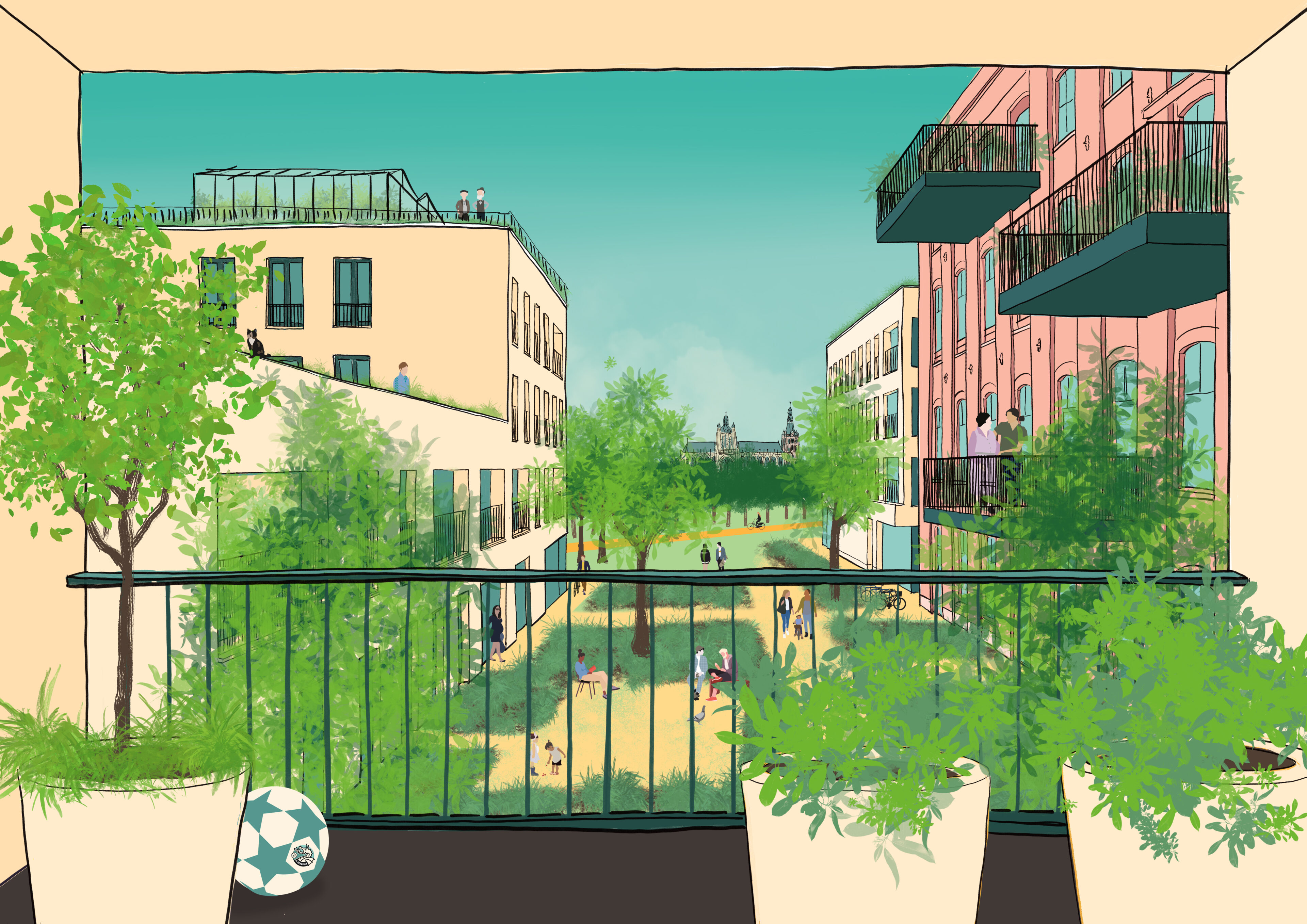 Den Bosch Oost Vliertkwartier | Ambitiedocument voor grootstedelijk leven rond het station