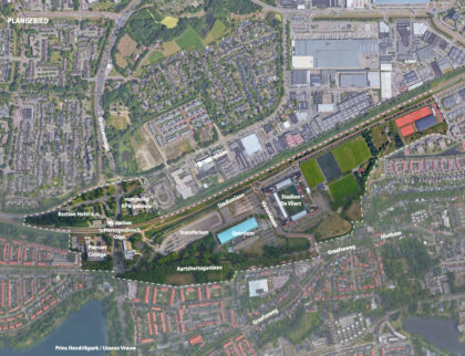 plangebied grootstedelijke en groene binnenstedelijke verdichting