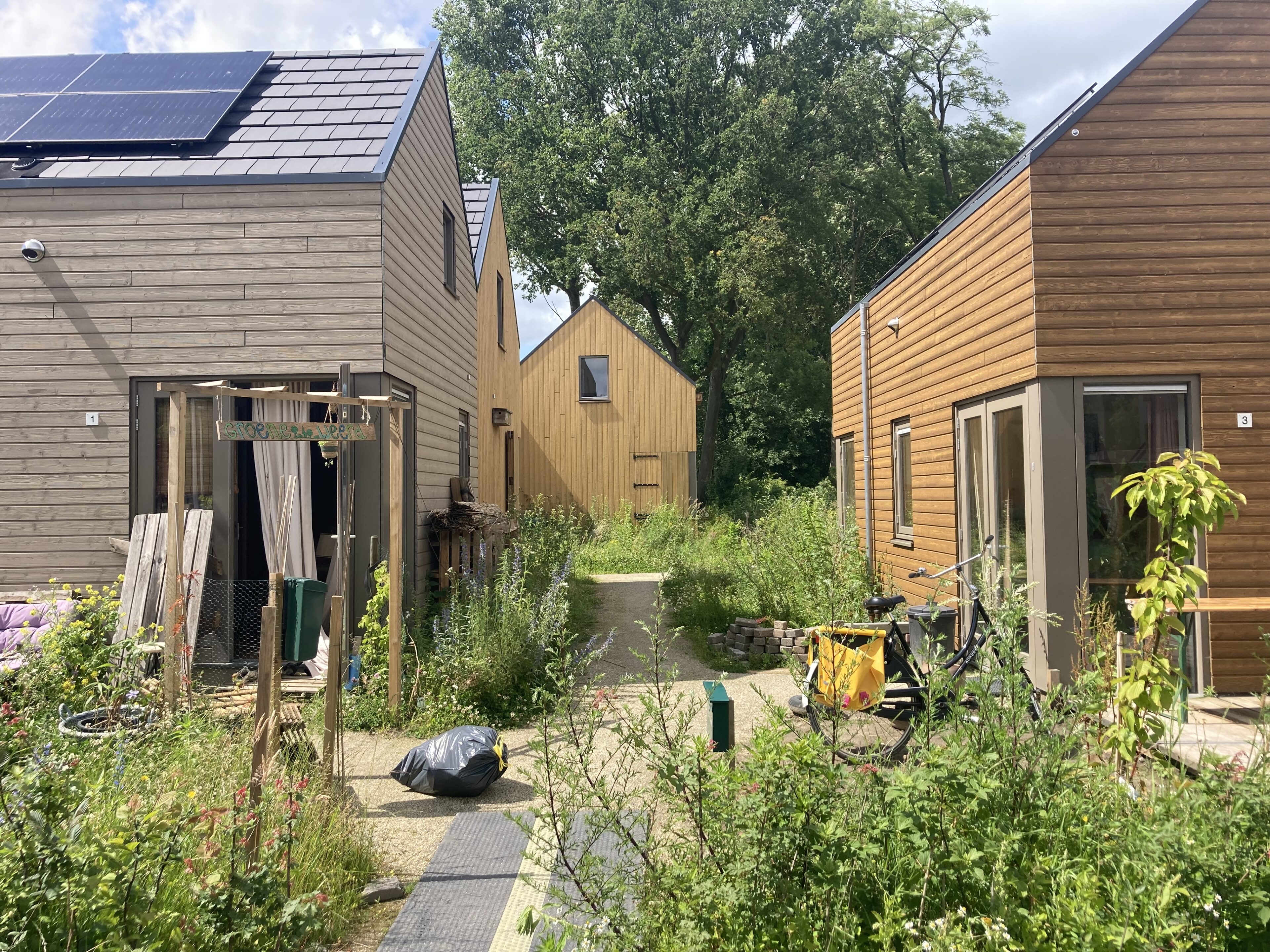 Deventer Zandweerd |  Informeel wonen aan een tuinpad op natuurinclusieve zelfbouwkavels