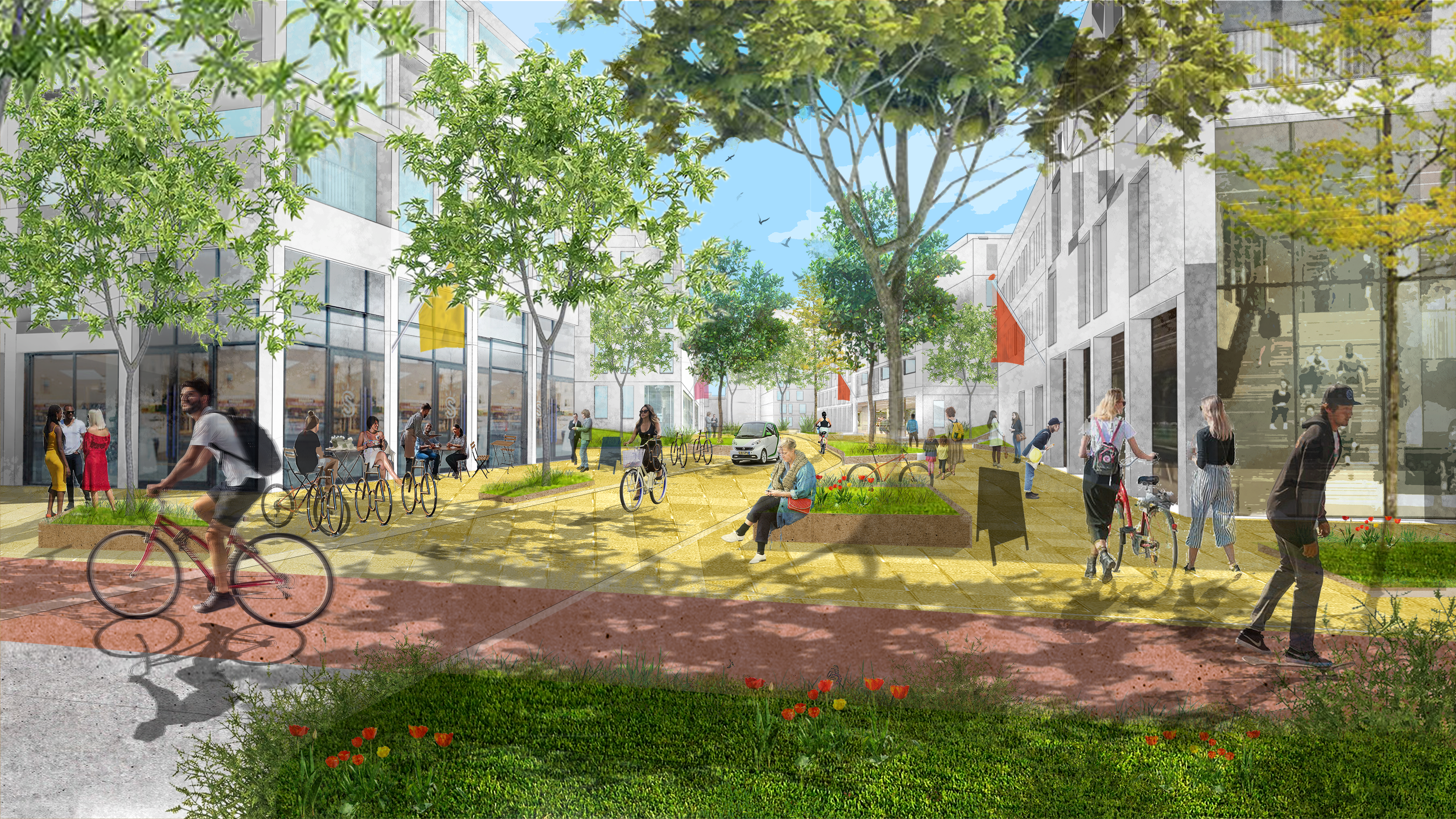 Leidschendam-Voorburg Overgoo | Ontwikkelkader: magic mix zet leegstand om in vitaal woonwerkgebied