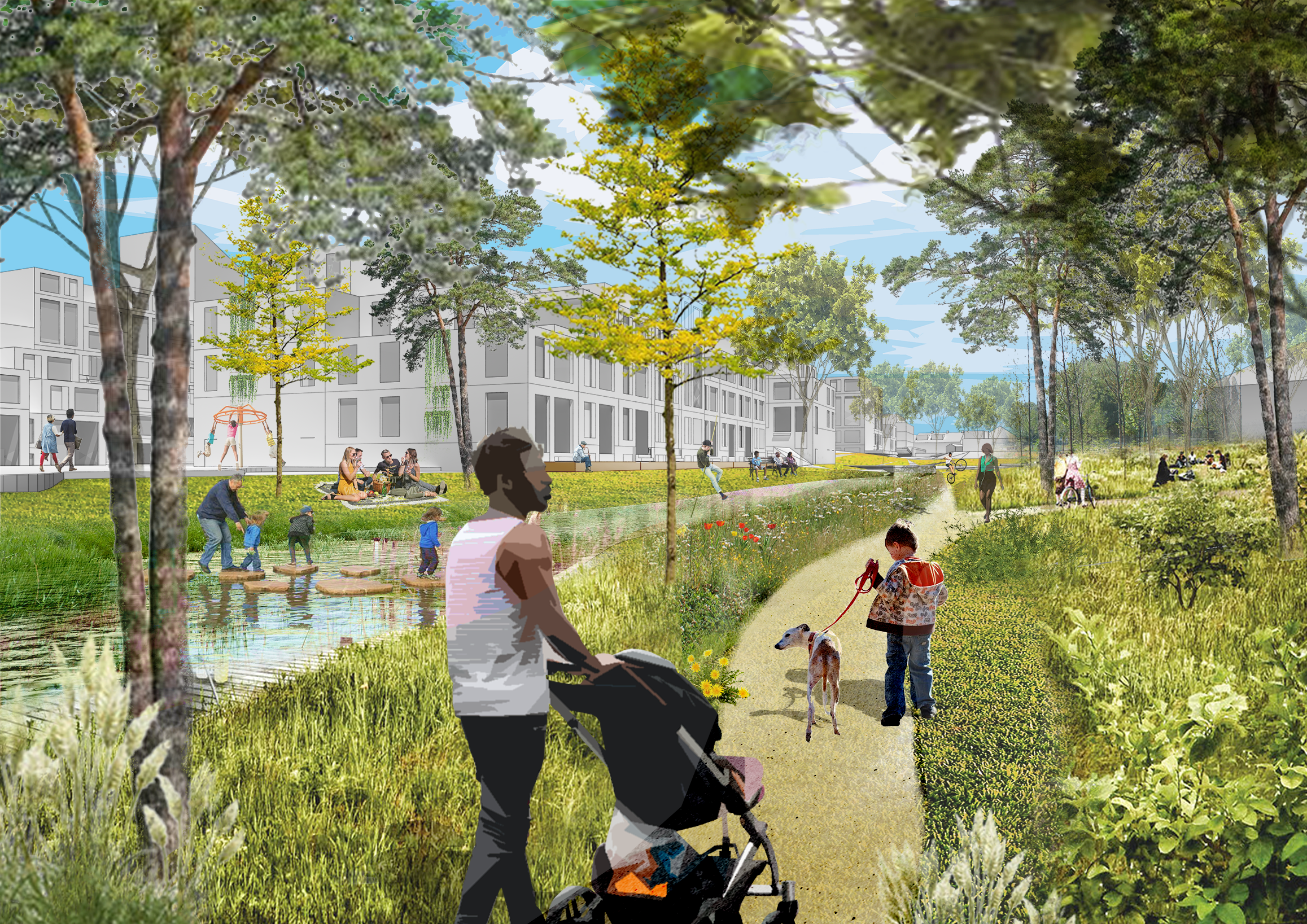 Leidschendam-Voorburg Overgoo | Ontwikkelkader: magic mix zet leegstand om in vitaal woonwerkgebied 1