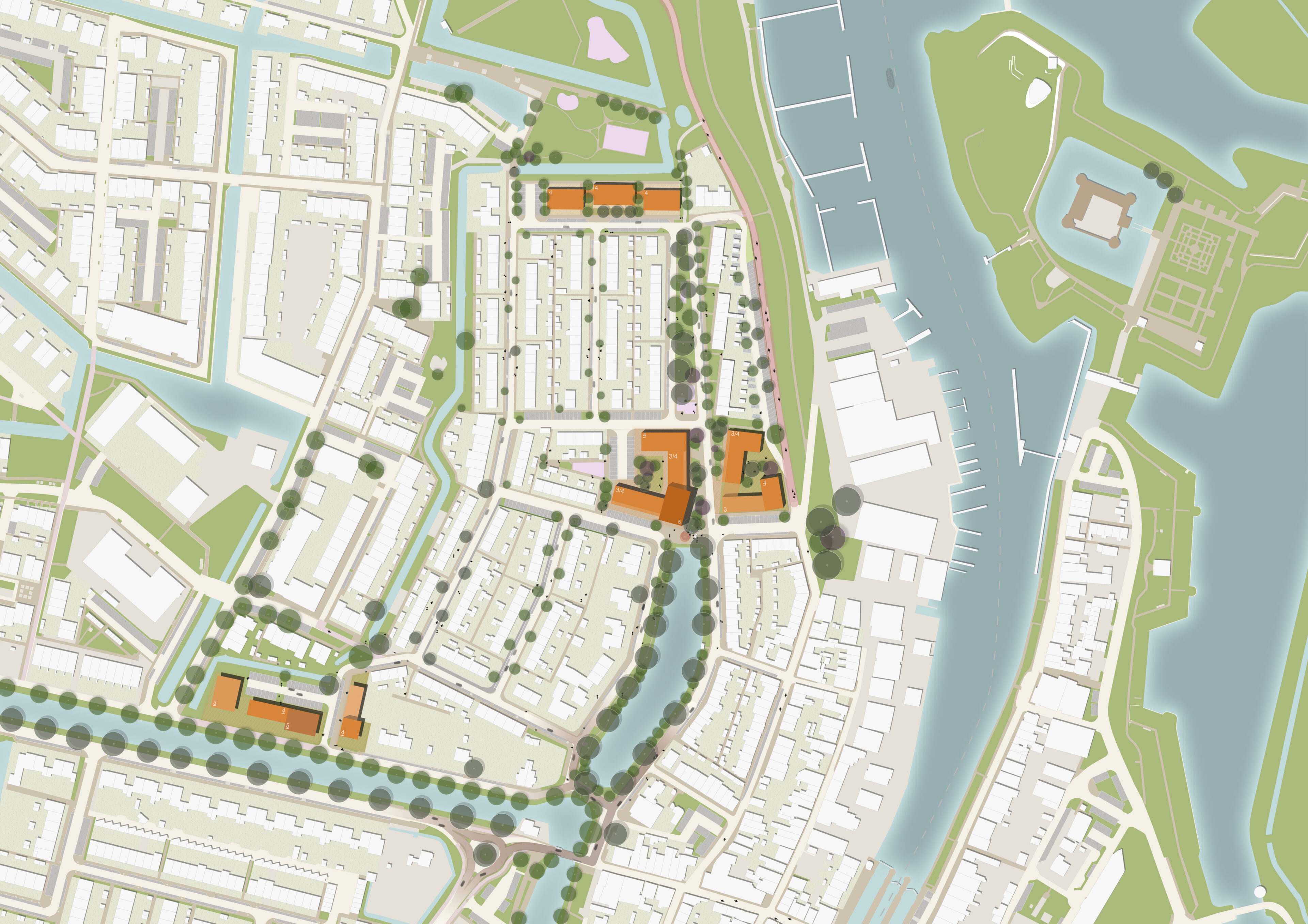 Muiden Noordwest | Wijkvernieuwing met respect voor het bestaande