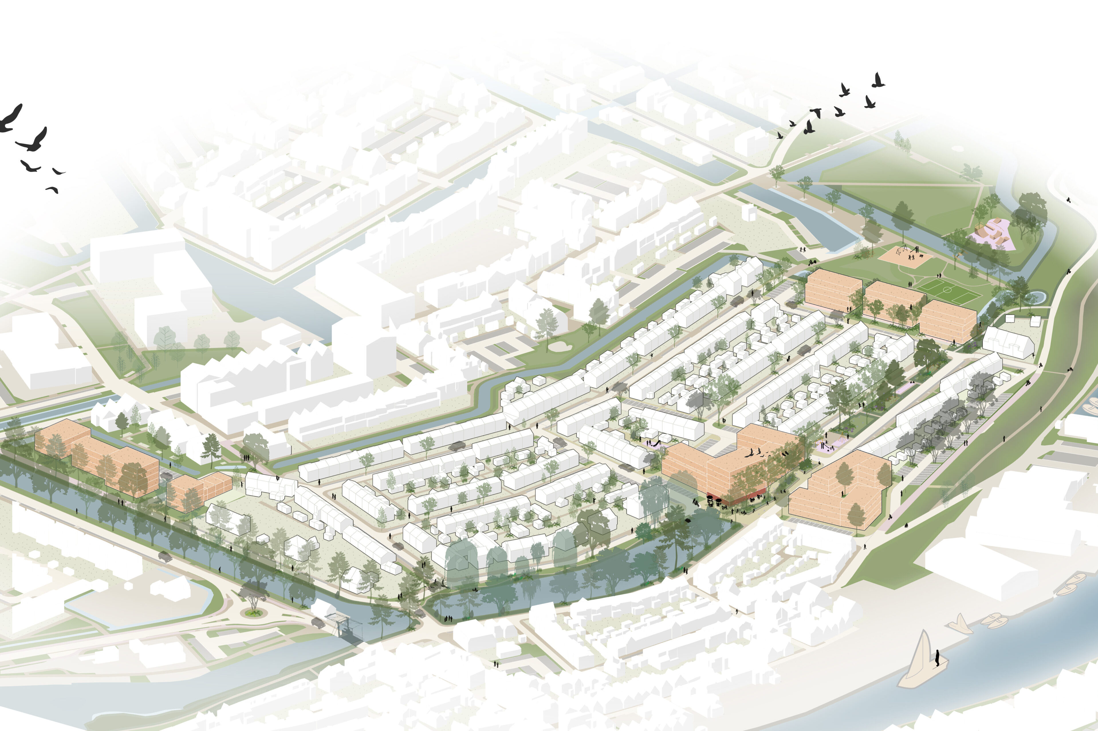 Muiden Noordwest | Wijkvernieuwing met respect voor het bestaande 1