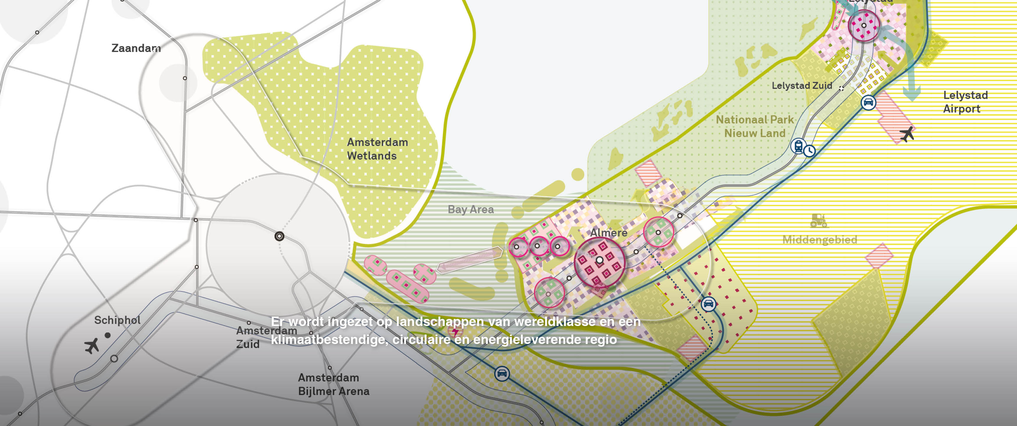 Atelier Oostflank MRA | Toekomstperspectief voor dit dynamische deel van de Metropoolregio Amsterdam 2