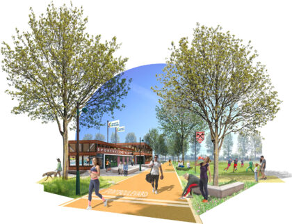 Stede Broec Urhahn middengebied Sportlandschap