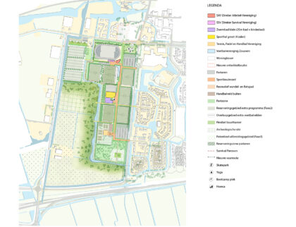 Masterplan Sportlandschap Stede Broec - flexibel masterplan - Urhahn stedenbouw strategie