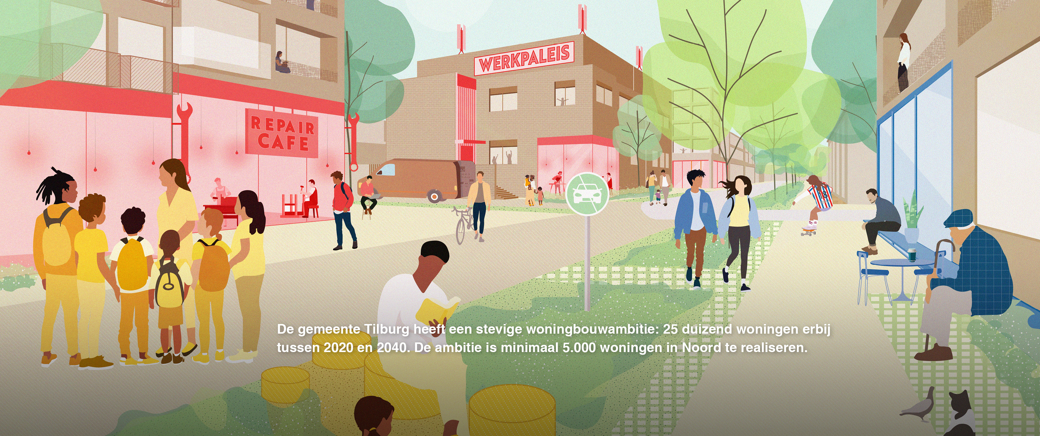 Tilburg Noord | Verdichting om de sociale samenhang te versterken 2