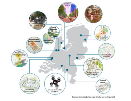 binnenstadsvisies door Urhahn stedenbouw