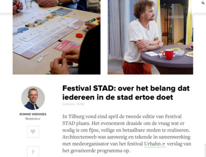 festival stad op architectenweb.nl