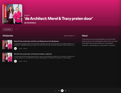 dearchitect podcast binnensteden tracy metz