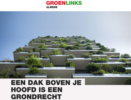 betaalbaar wonen in Almere - groenlinks PvdA - Urhahn stedenbouw