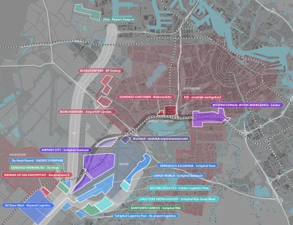Ontwikkelingsstrategie REVS werkgebieden Schiphol | Urhahn