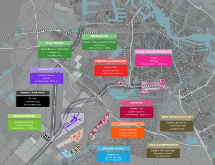 Ontwikkelingsstrategie REVS werkgebieden Schiphol | Urhahn