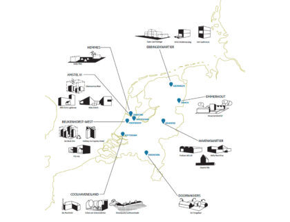 locaties op kaart nederland publicatie vormgeven aan de spontane stad-gebieden- urhahn 2012