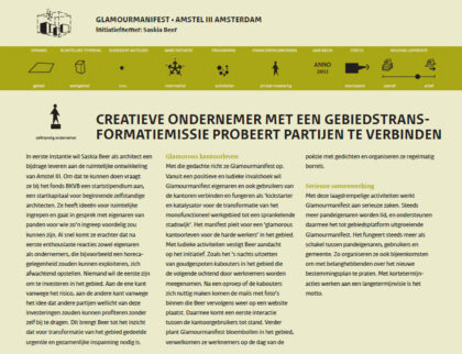 publicatie vormgeven aan de spontane stad-glamourmanifest- urhahn 2012